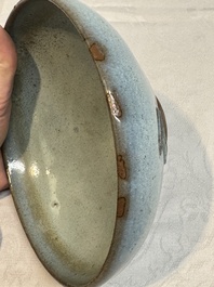 A Chinese 'jun' bowl, Yuan