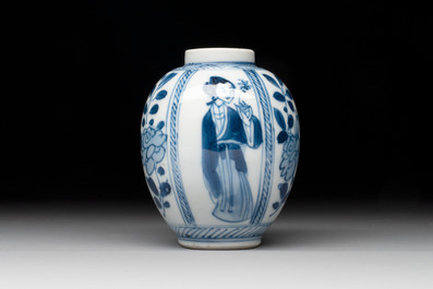 17 Chinese blue, white and Imari-style white wares, Kangxi/Yongzheng