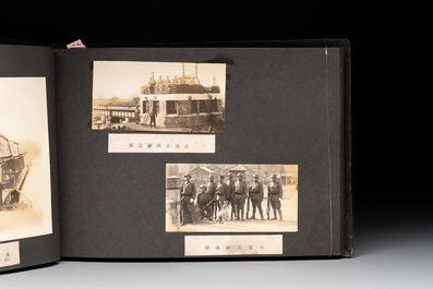 (Graphic content!) A photo album of Japanese military personnel and military operations in China, 1st half 20th C.