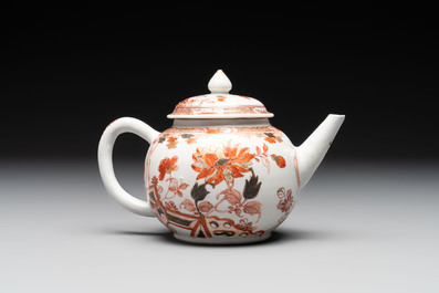 A Chinese verte-Imari 'Governor Duff' teapot, Yongzheng