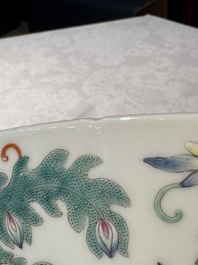 A Chinese famille rose 'phoenix' bowl, Xuantong mark, 20th C.