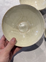 Seven Chinese monochrome wares, Yuan/Ming