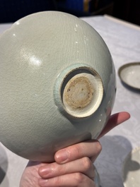 Seven Chinese monochrome wares, Yuan/Ming