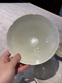 Seven Chinese monochrome wares, Yuan/Ming