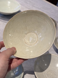 Seven Chinese monochrome wares, Yuan/Ming