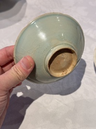 Seven Chinese monochrome wares, Yuan/Ming