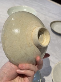 Seven Chinese monochrome wares, Yuan/Ming