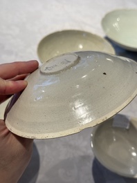 Seven Chinese monochrome wares, Yuan/Ming