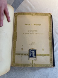 'The Great International Golden Book': portraits of distinguished Chinese and foreign residents, dated 1938