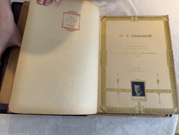 'The Great International Golden Book': portraits of distinguished Chinese and foreign residents, dated 1938