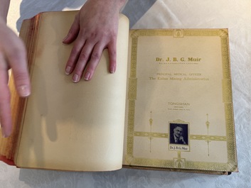 'The Great International Golden Book': portraits of distinguished Chinese and foreign residents, dated 1938