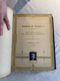 'The Great International Golden Book': portraits of distinguished Chinese and foreign residents, dated 1938