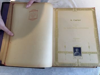 'The Great International Golden Book': portraits of distinguished Chinese and foreign residents, dated 1938