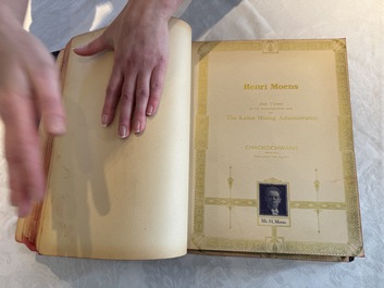 'The Great International Golden Book': portraits of distinguished Chinese and foreign residents, dated 1938