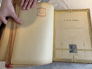 'The Great International Golden Book': portraits of distinguished Chinese and foreign residents, dated 1938