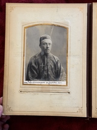 A photo album of Belgian catholic missionaries in China and Mongolia, early 20th C.