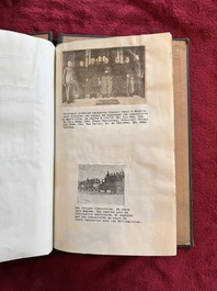 A photo album with sights and landmarks in China by staff of the Belgian Embassy, 20th C.