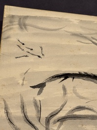 Fang Junbi 方君璧 (1898-1986): 'Album of paintings', ink and colour on paper