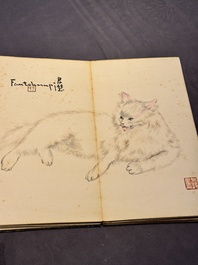 Fang Junbi 方君璧 (1898-1986): 'Album of paintings', ink and colour on paper
