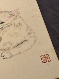 Fang Junbi 方君璧 (1898-1986): 'Album of paintings', ink and colour on paper