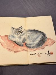 Fang Junbi 方君璧 (1898-1986): 'Album of paintings', ink and colour on paper