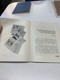 A collection of documents, letters and books relating to Soong Ching-ling 宋庆龄, 20th C.