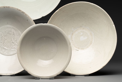 Seven Chinese monochrome wares, Yuan/Ming