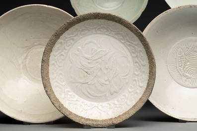 Seven Chinese monochrome wares, Yuan/Ming