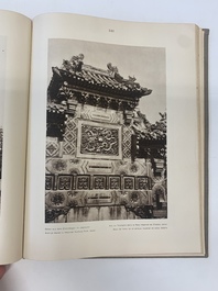 Heinz v. Perckhammer: 'Peking', a photography book on Beijing, dated 1928
