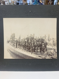 A collection of 18 Japanese military, academic and personal photographs, early 20th C.