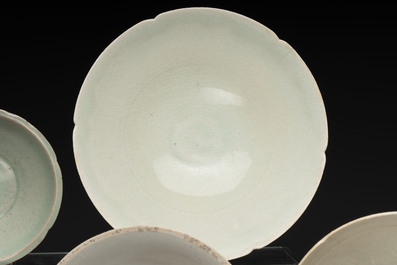 Seven Chinese monochrome wares, Yuan/Ming