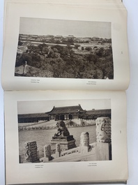 Heinz v. Perckhammer: 'Peking', a photography book on Beijing, dated 1928