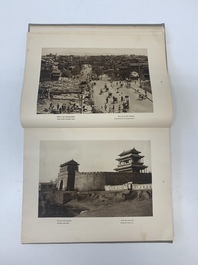 Heinz v. Perckhammer: 'Peking', a photography book on Beijing, dated 1928