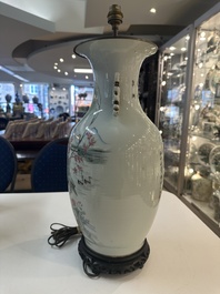 15 Chinese famille rose, qianjiang cai and monochrome wares, 19/20th C.