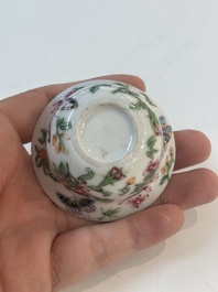 15 Chinese famille rose, qianjiang cai and monochrome wares, 19/20th C.