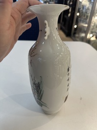 15 Chinese famille rose, qianjiang cai and monochrome wares, 19/20th C.