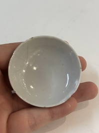15 Chinese famille rose, qianjiang cai and monochrome wares, 19/20th C.