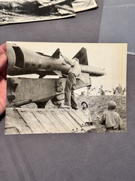 A collection of 19 photographs from the Vietnam War, taken by various press photographers, 3rd quarter 20th C.