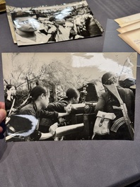 A collection of 19 photographs from the Vietnam War, taken by various press photographers, 3rd quarter 20th C.