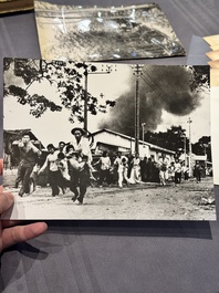 A collection of 19 photographs from the Vietnam War, taken by various press photographers, 3rd quarter 20th C.