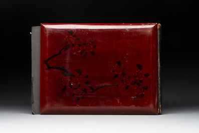 (Graphic content!) A photo album with sights of China and post-war scenes, 20th C.