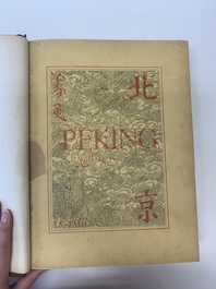 Alphonse Favier: 'P&eacute;king: histoire et description', dated 1897