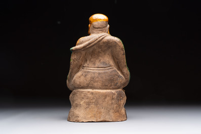 A Chinese fahua Milefo Buddha, Ming