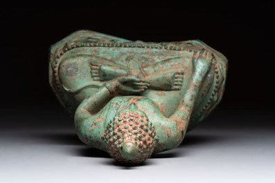 A Thai bronze sculpture of Shakyamuni Buddha, probably 15/16th C.