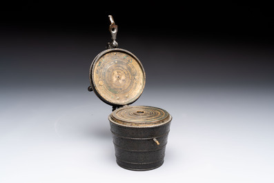 A bronze nest of weights, Nuremberg, Germany, 17th C.