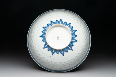 Ten Chinese blue and white wares, Jin Tang Fa Ji 錦堂發記 and Wan Yu 玩玉 mark, 18/20th C.