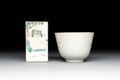 A varied collection of six Chinese famille rose wares, signed Hong Yishun 洪義順 and Luo Yongda 羅永發, Guangxu mark, 19/20th C.