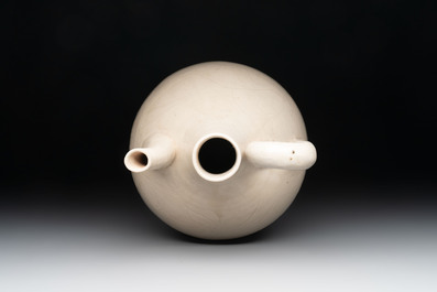 A group of six Chinese monochrome ding-type wares, Song/Yuan
