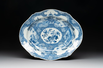 Ten Chinese blue and white wares, Jin Tang Fa Ji 錦堂發記 and Wan Yu 玩玉 mark, 18/20th C.