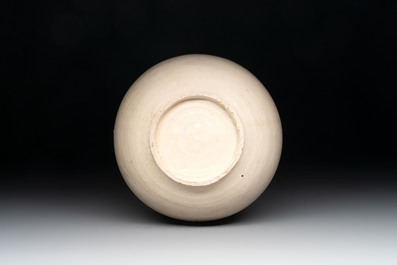 A group of six Chinese monochrome ding-type wares, Song/Yuan